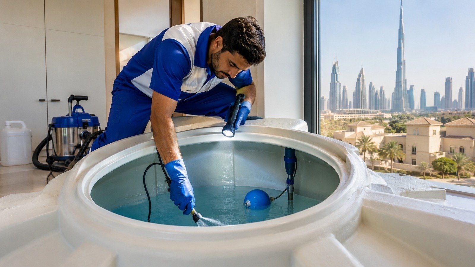 Water Tank Cleaning Services in dubai